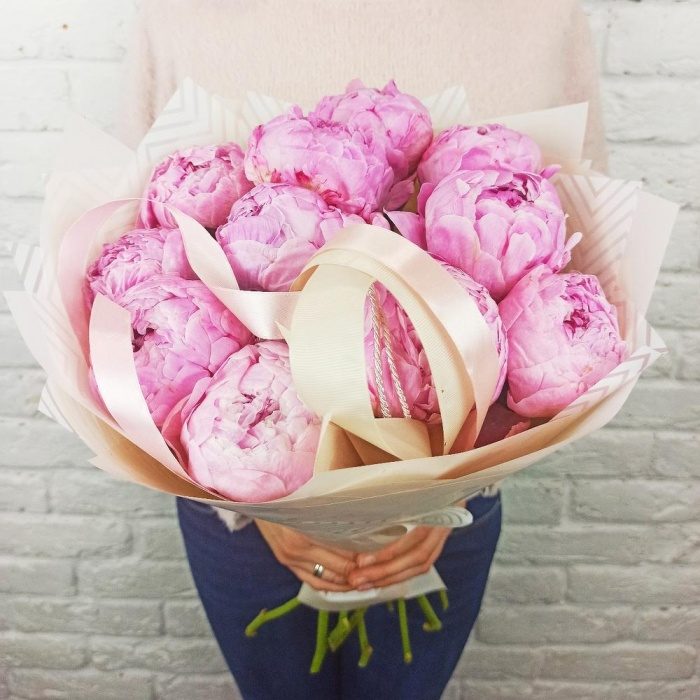 Букет «11 пион», фото 4
